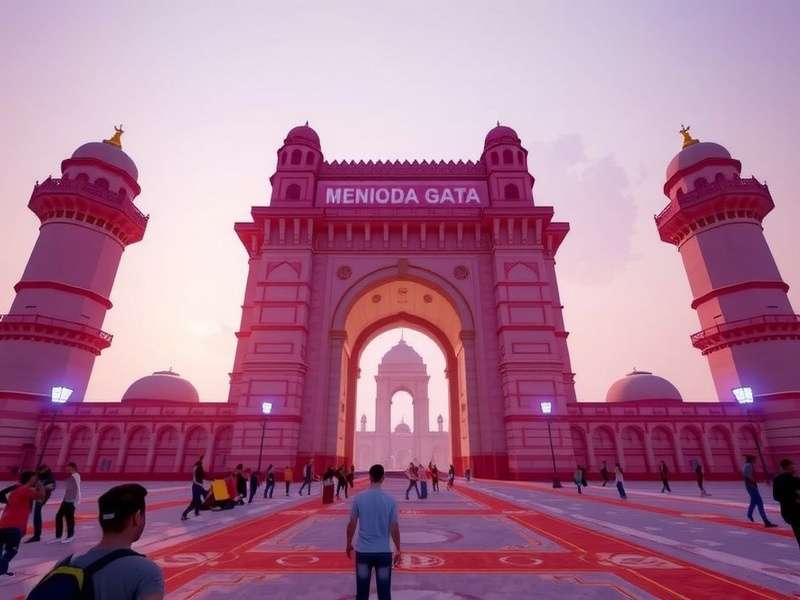 Teaser image of Bombay Slam Elite VR mode featuring Gateway of India arena