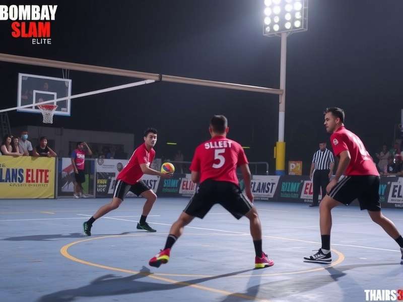 Bombay Slam Elite 3v3 multiplayer match in Dharavi arena